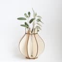 Florero Tulipa de Madera Minimalista Laser Cut SVG