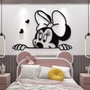Archivo Vectorial de Corte Láser Minnie Mouse (DXF, SVG)