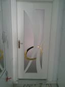 Design Vetorial de Painel de Porta Abstrato Moderno DXF
