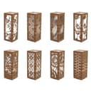 Colección de Lámparas de Mesa Decorativas Archivos Vectoriales Láser