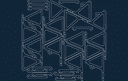 Modern Geometric Delta Stool Laser Cut Vector DXF Plan
