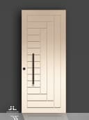 Diseño de Puerta Geométrica Moderna - Archivo Vectorial para CNC
