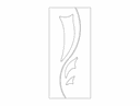 Diseño de Panel de Puerta Minimalista Moderno - Archivo DXF