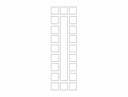 Modern Rectangular Door Panel Vector Design DXF File