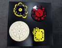 Colección de Relojes de Pared Modernos Archivos Vectoriales