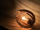 Modern Wooden Ribbed Table Lamp Vector Design (DXF, STP)