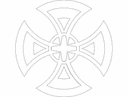 Modified Cross Vector Design for Laser Cutting DXF