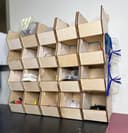 Archivo Vectorial de Estante Organizador Modular para Corte Láser