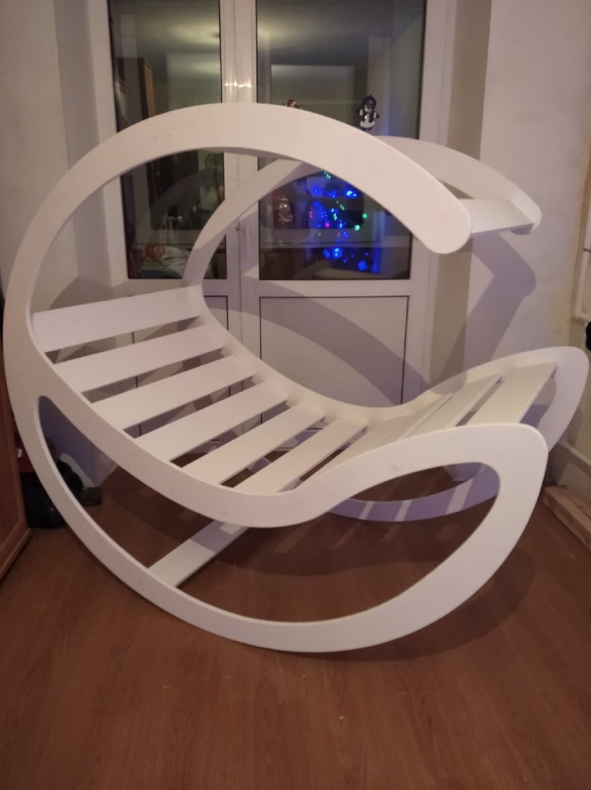 Moon Rocking Chair Vector Plan for Laser Cutting (DXF, CDR, SVG)