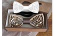 Musical Note Wooden Bow Tie Laser Cut Vector File