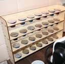 Suporte para Cápsulas Nespresso Organizador Arquivo Vetor DXF