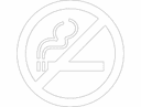 Archivo Vectorial de Señal Prohibido Fumar para Corte Láser (DXF)