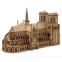 Archivo Vectorial de Rompecabezas 3D Catedral de Notre Dame