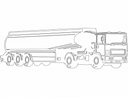 Archivo Vectorial de Camión Cisterna para Corte Láser DXF