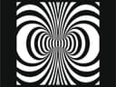 Patrón de Ilusión Óptica Swirl Archivo Vectorial para Láser DXF