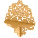 Ornate Baroque Wall Shelf Laser Cut Vector DXF File