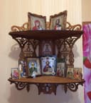 Ornate Corner Icon Shelf Laser Cut Vector File