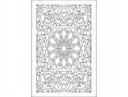 Divisor de Ambientes con Patrón Floral - Archivo DXF