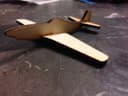 P-51 Mustang Airplane Laser Cut Vector File (DXF)