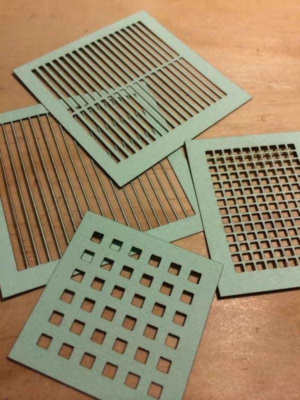 Archivo Vectorial Generador de Rejillas y Listones Paramétricos