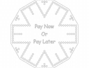 Pay Now Or Pay Later Cribbage Board DXF Vector File