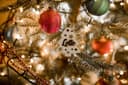 Enfeite de Árvore de Natal Personalizado Arquivo Vetorial SVG