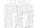 Projeto 3D de Navio Pirata para Corte a Laser DXF
