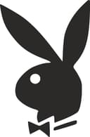 Playboy Bunny Icon Vector Design for Laser Cutting DXF