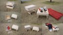 Arquivo Vetorial CNC de Mesa de Piquenique Portátil