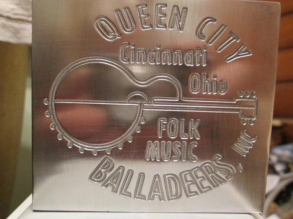 Queen City Balladeers Music Logo Vector DXF File