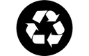 Recycle Symbol Vector Design - Free DXF File