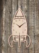 Rocket Ship Wall Clock Laser Cut Vector File
