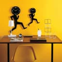 Diseño de Reloj de Pared 'Running Man' para Corte Láser
