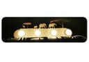 Safari Animal Silhouette LED Lamp Laser Cut File Vector