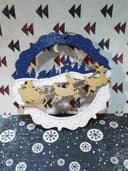 Archivo Vectorial de Adorno Navideño Trineo de Santa