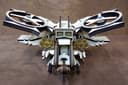 Sci-Fi Scorpion Helicopter 3D Puzzle Laser Cut Vector File