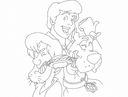 Design Vetorial Scooby-Doo, Salsicha e Fred para Corte a Laser DXF