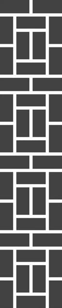 Seamless Brick Wall Pattern Vector for Laser Cutting