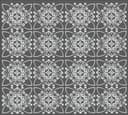 Seamless Floral Damask Pattern Vector for Laser Cutting