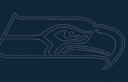 Archivo Vectorial Logo Seattle Seahawks para Corte Láser (DXF)
