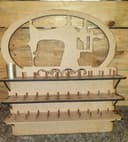 Sewing Machine Thread Spool Rack Vector for Laser Cutting