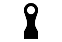 Archivo Vectorial de Silueta de Martillo para Corte Láser y CNC