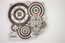 Skull Dartboard Laser Cut Design Vector File