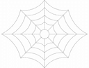 Diseño Vectorial de Telaraña para Corte Láser Archivo DXF
