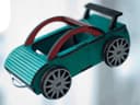 Archivo Vectorial de Auto Deportivo 3D para Corte Láser