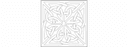 Square Celtic Knot Panel DXF Vector for Laser Cutting
