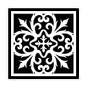 Archivo Vectorial de Panel Cuadrado Decorativo para Corte Láser