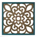 Panel Decorativo Cuadrado Ornamentado Vector Laser Cut SVG