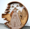 Star Wars Layered Wood Art Laser Cut File SVG DXF
