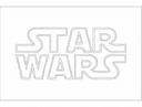 Arquivo Vetorial do Logotipo Star Wars para Corte a Laser (DXF)